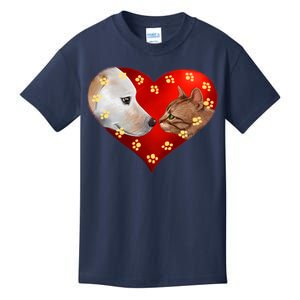 Love Cats and Dogs Kids T-Shirt