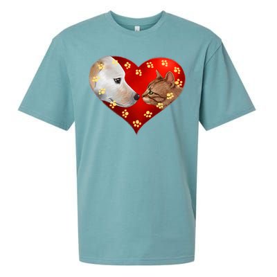 Love Cats and Dogs Sueded Cloud Jersey T-Shirt