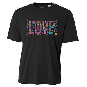 Love Crazy Wild Pattern Cooling Performance Crew T-Shirt