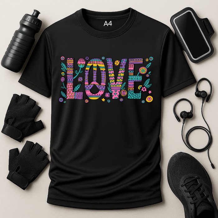 Love Crazy Wild Pattern Cooling Performance Crew T-Shirt