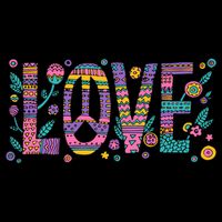 Love Crazy Wild Pattern Cooling Performance Crew T-Shirt