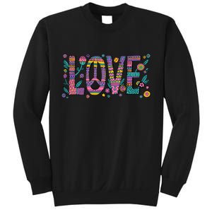 Love Crazy Wild Pattern Sweatshirt