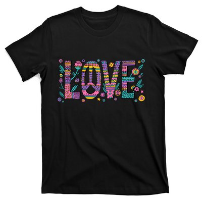 Love Crazy Wild Pattern T-Shirt