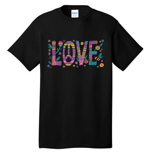 Love Crazy Wild Pattern Tall T-Shirt