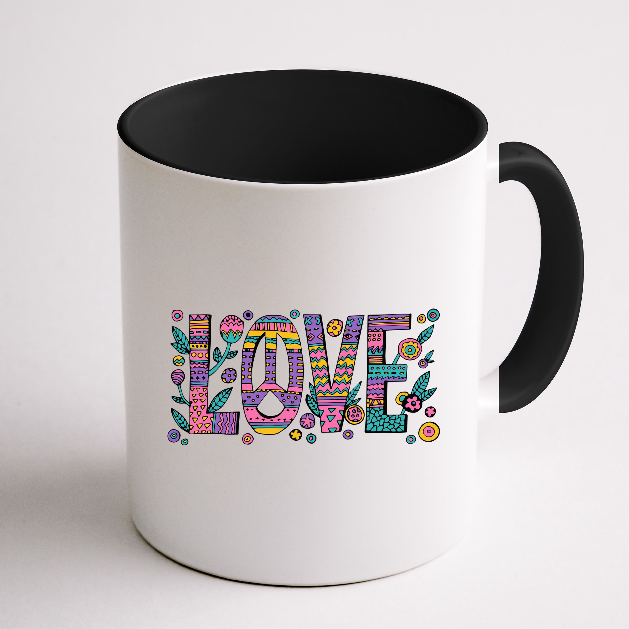 Love Crazy Wild Pattern Mug