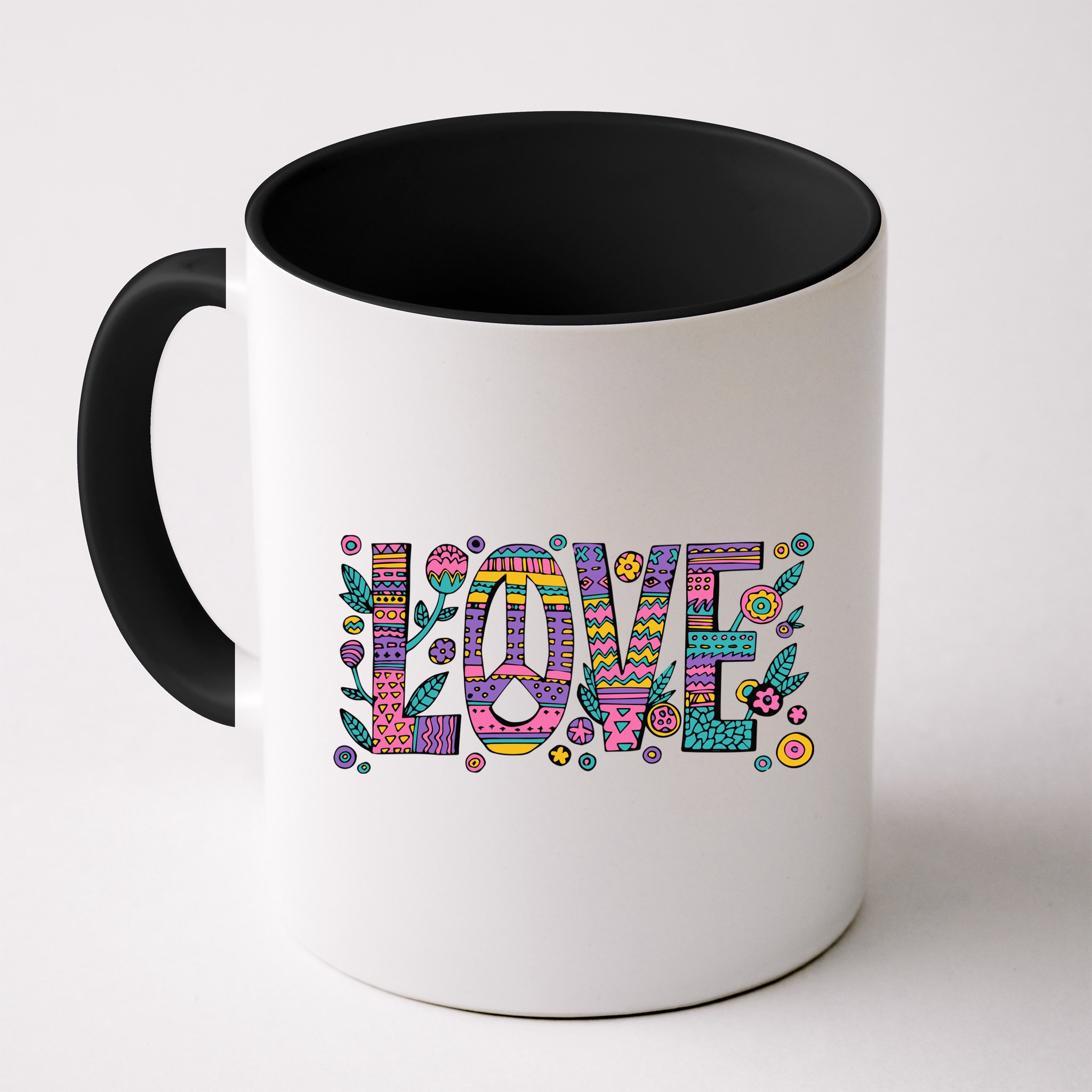 Love Crazy Wild Pattern Mug