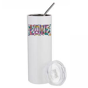 Love Crazy Wild Pattern Stainless Steel Tumbler