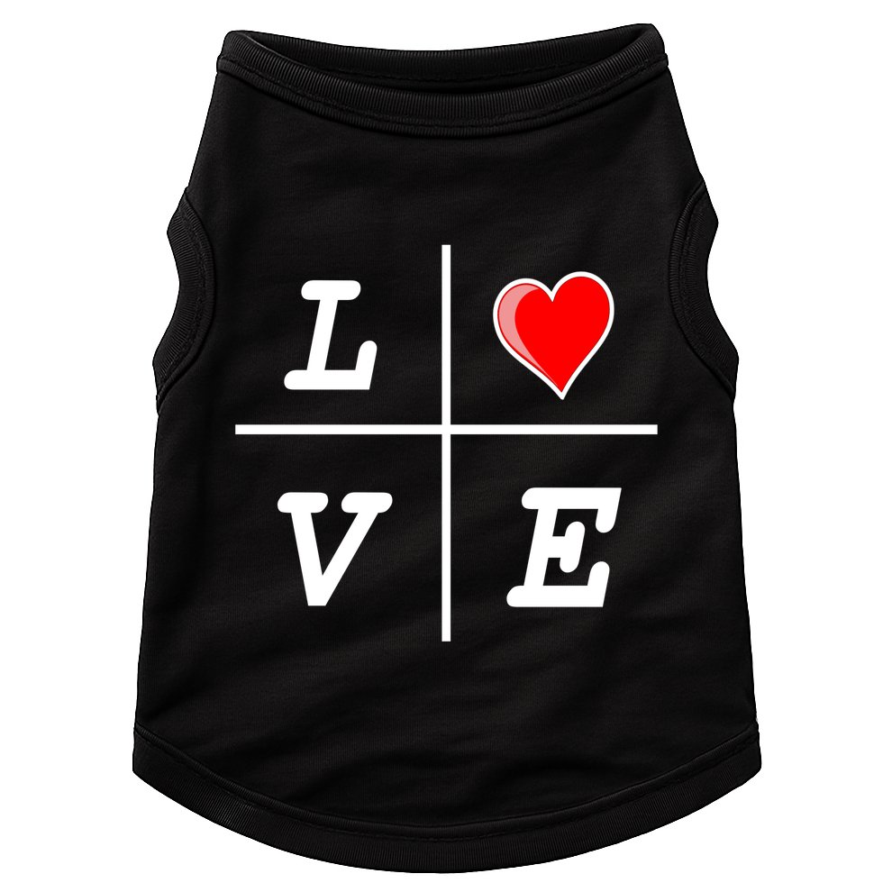 Love Cross Classic  Logo Doggie Tank