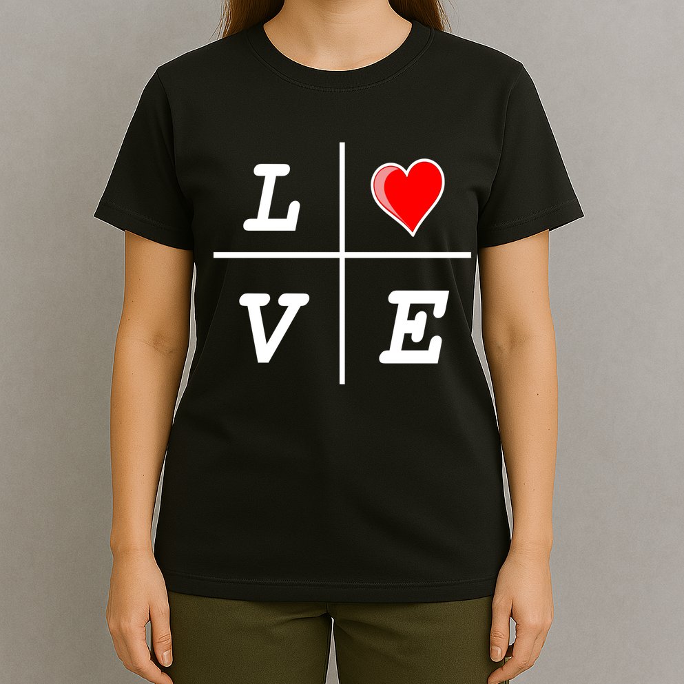 Love Cross Classic  Logo T-Shirt
