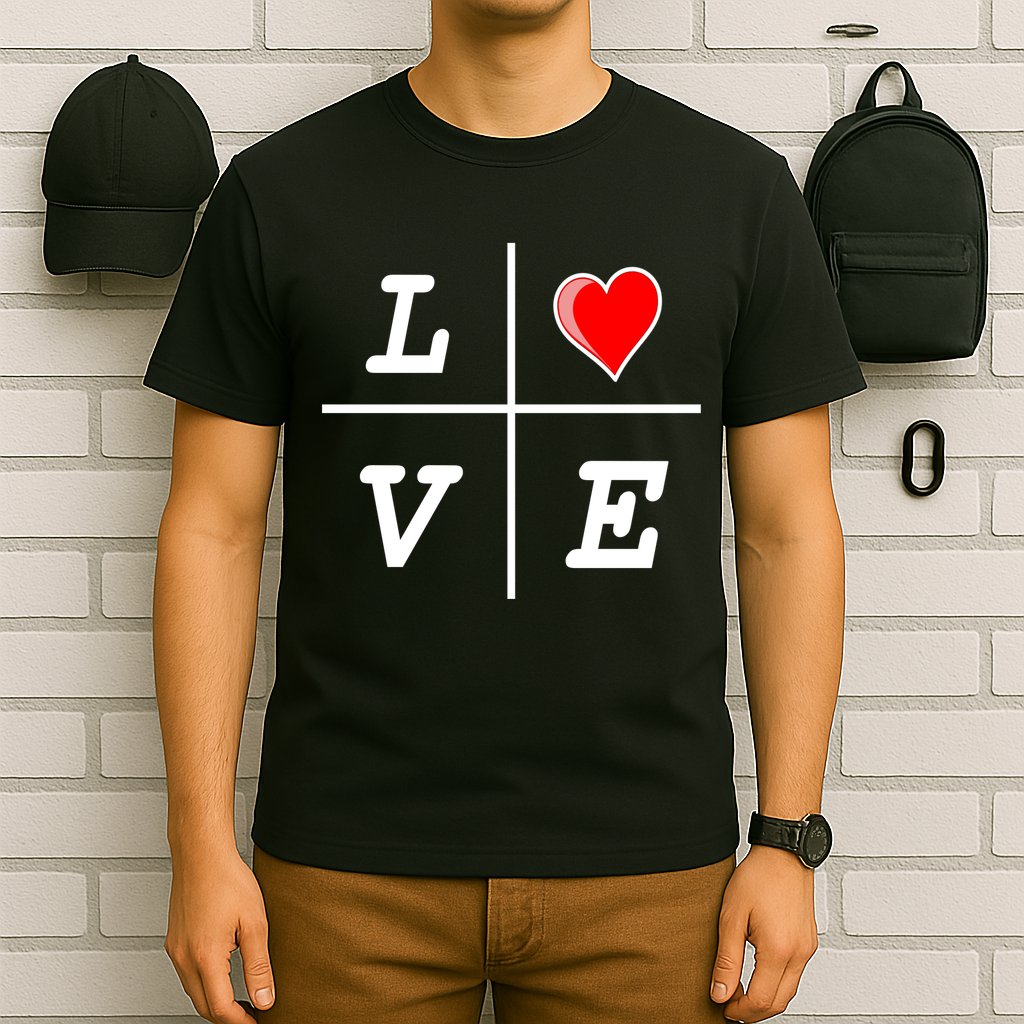 Love Cross Classic  Logo T-Shirt