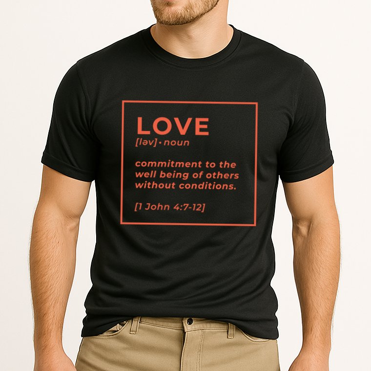 Love Definition John 4:7-12 Cooling Performance Crew T-Shirt