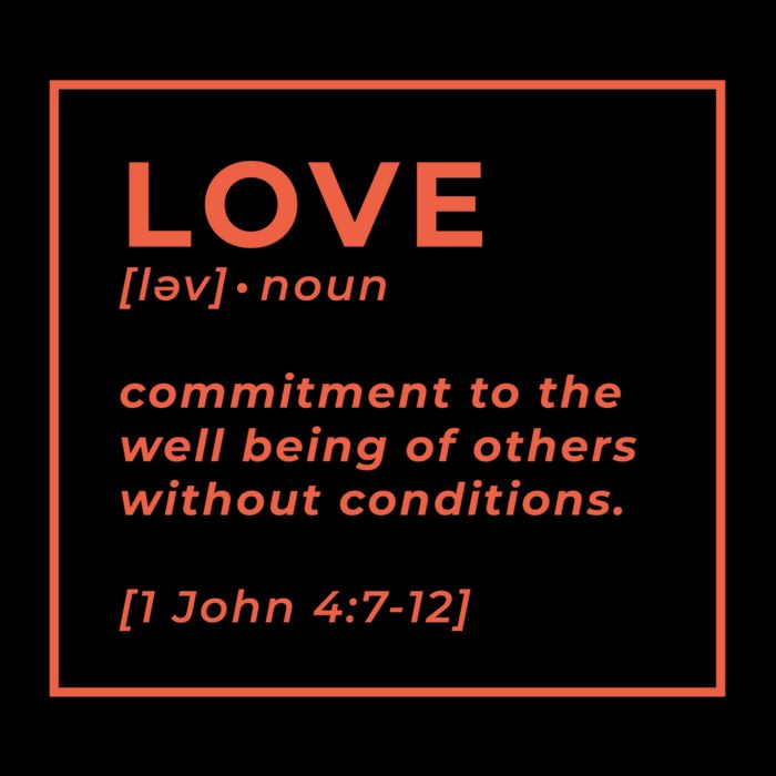 Love Definition John 4:7-12 Cooling Performance Crew T-Shirt