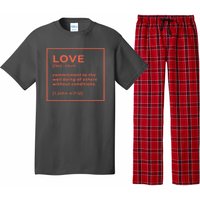 Love Definition John 4:7-12 Pajama Set