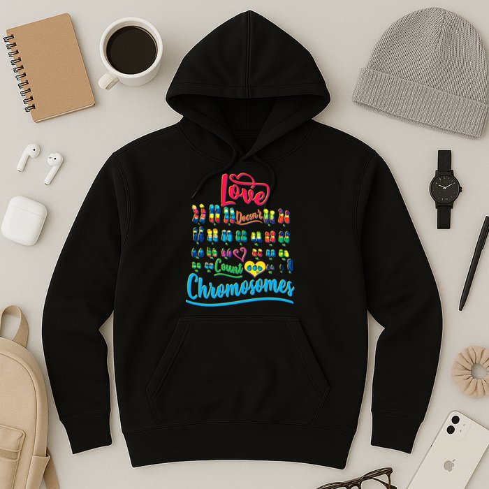 Love Doesn't Count Chromosomes Hoodie