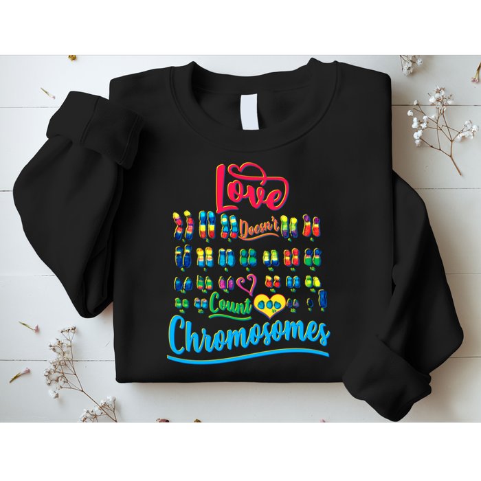 Love Doesn't Count Chromosomes Sweatshirt