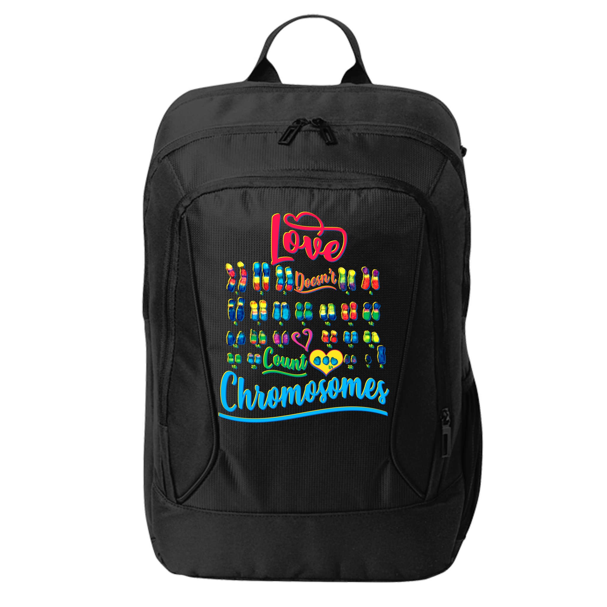 Love Doesn't Count Chromosomes City Backpack