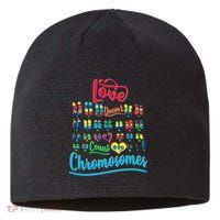 Love Doesn't Count Chromosomes Sustainable Beanie