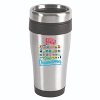 Love Doesn't Count Chromosomes 16oz Travel Tumbler