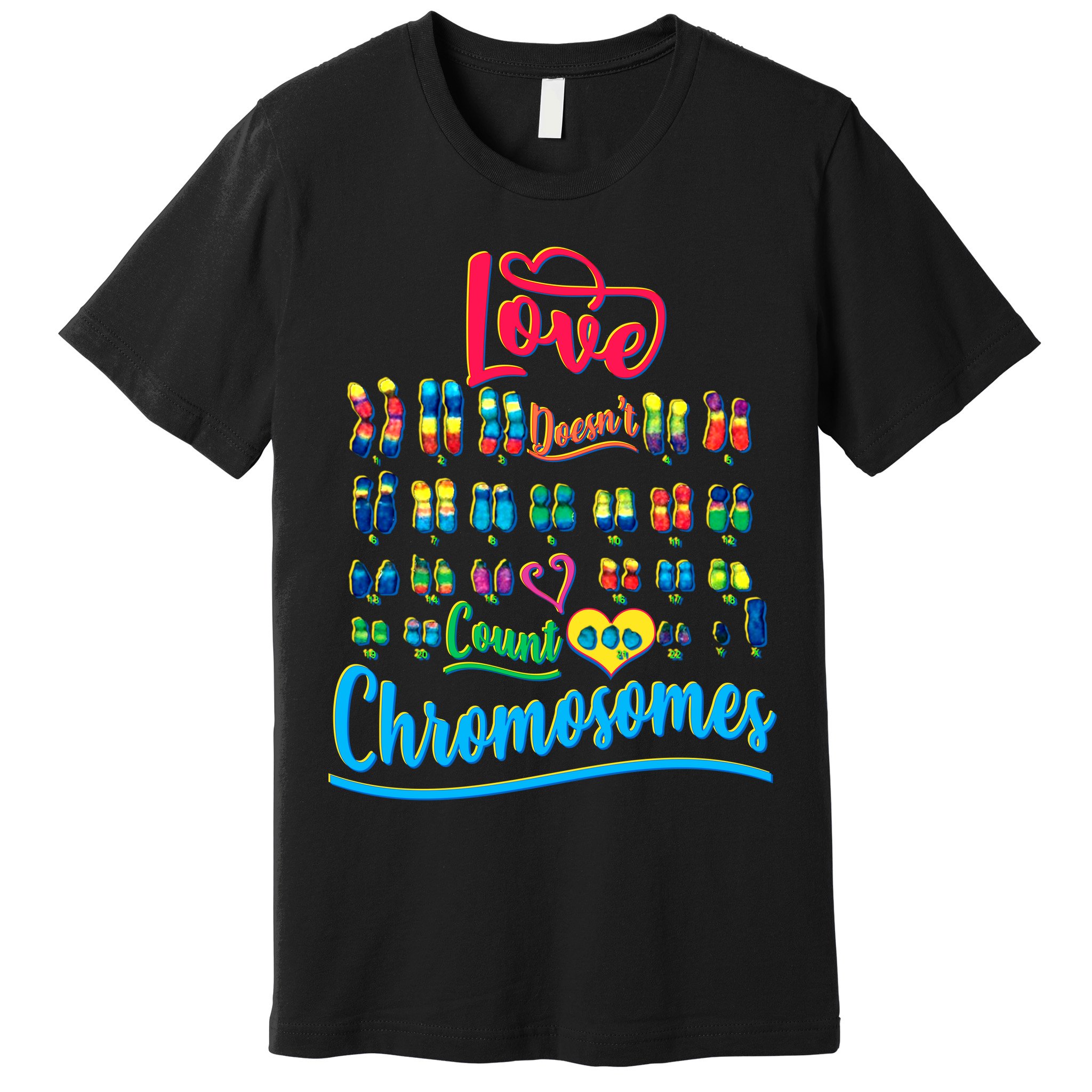 Love Doesn't Count Chromosomes Premium T-Shirt