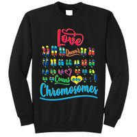 Love Doesn't Count Chromosomes Tall Sweatshirt