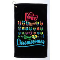 Love Doesn't Count Chromosomes Golf Towel