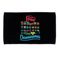 Love Doesn't Count Chromosomes Microfiber Hand Towel