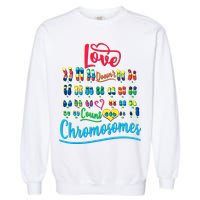Love Doesn't Count Chromosomes Garment-Dyed Sweatshirt