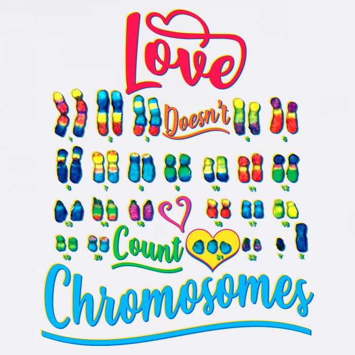 Love Doesn't Count Chromosomes Garment-Dyed Sweatshirt
