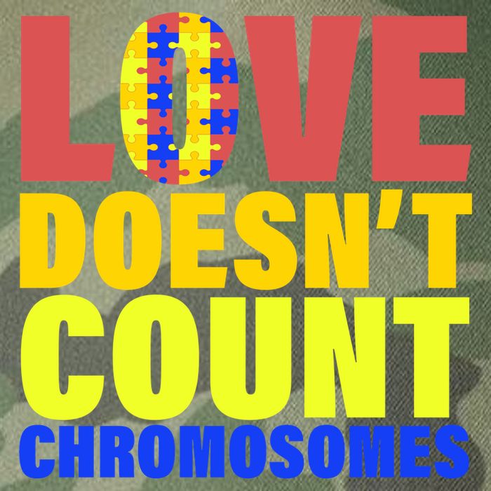 Love Doesn't Count Chromosomes Down Syndrome Legacy Tie Dye Trucker Hat
