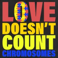 Love Doesn't Count Chromosomes Down Syndrome Cool Comfort Performance Bucket Hat