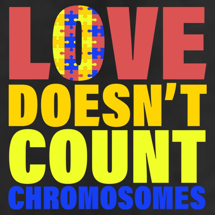 Love Doesn't Count Chromosomes Down Syndrome Cool Comfort Performance Bucket Hat