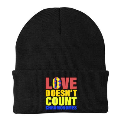 Love Doesn't Count Chromosomes Down Syndrome Beanie