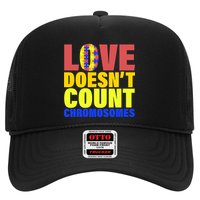 Love Doesn't Count Chromosomes Down Syndrome Hat