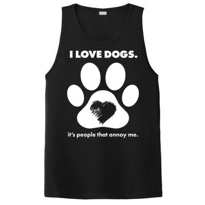 Love Dogs Hate People PosiCharge Competitor Tank