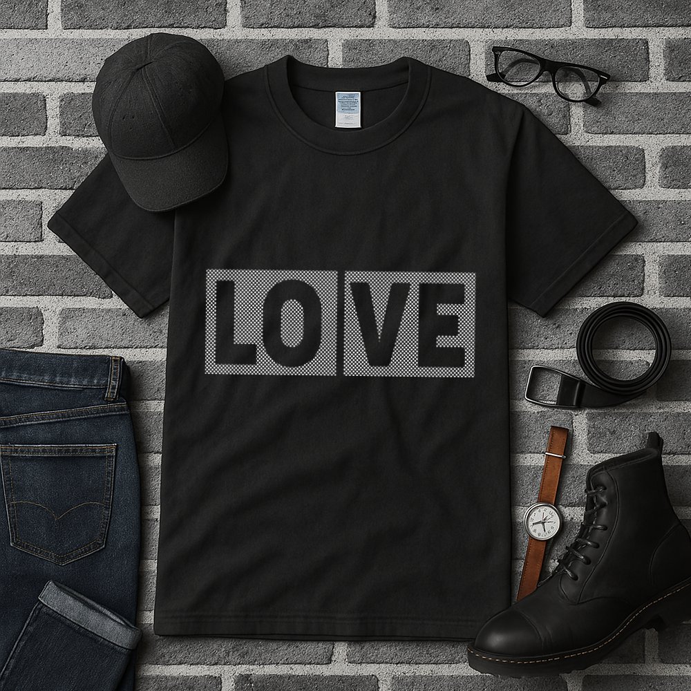 Love Dot Pattern Tall T-Shirt