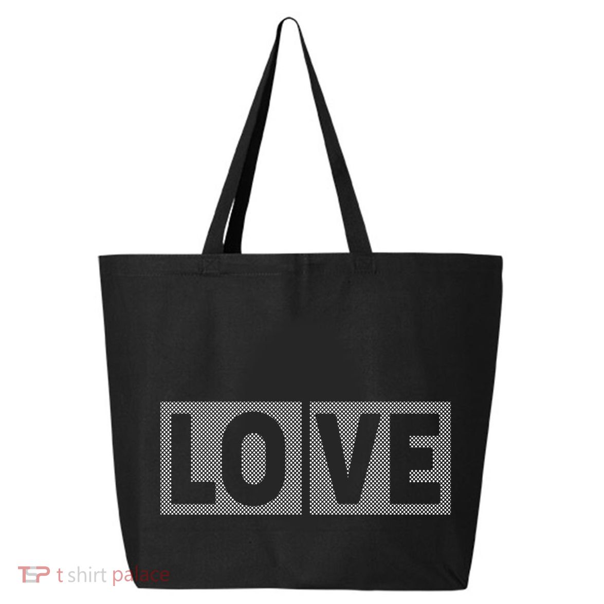 Love Dot Pattern 25L Jumbo Tote