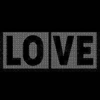 Love Dot Pattern Womens Tank Top