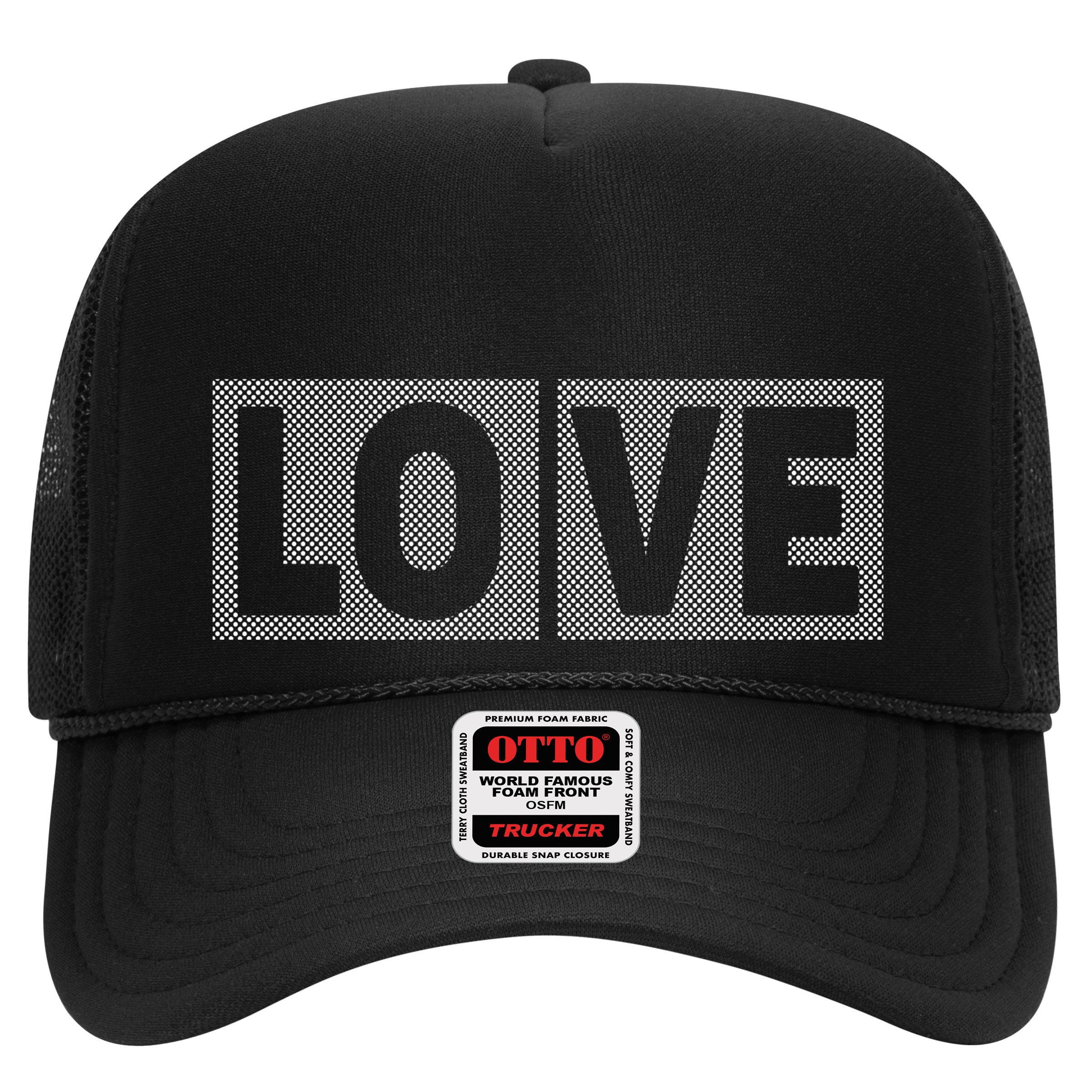 Love Dot Pattern Hat