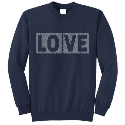 Love Dot Pattern Sweatshirt