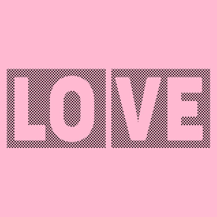 Love Dot Pattern Doggie Tank