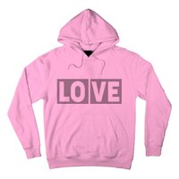 Love Dot Pattern Hoodie