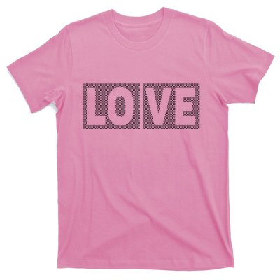 Love Dot Pattern T-Shirt