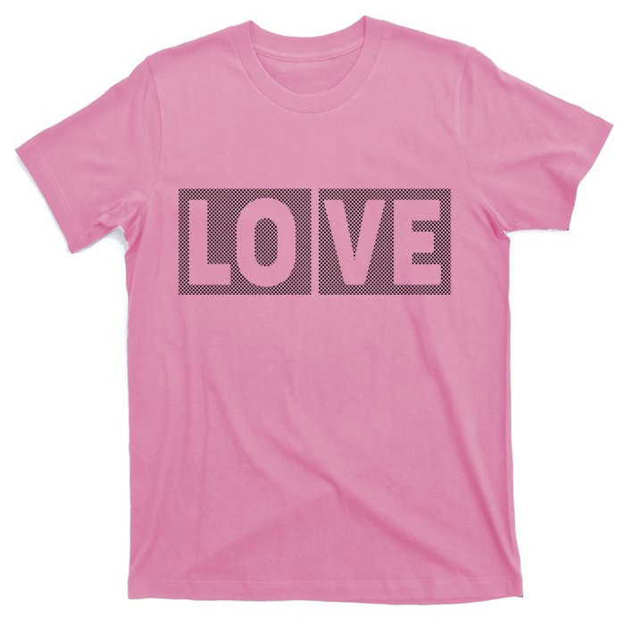 Love Dot Pattern T-Shirt