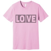 Love Dot Pattern Premium T-Shirt