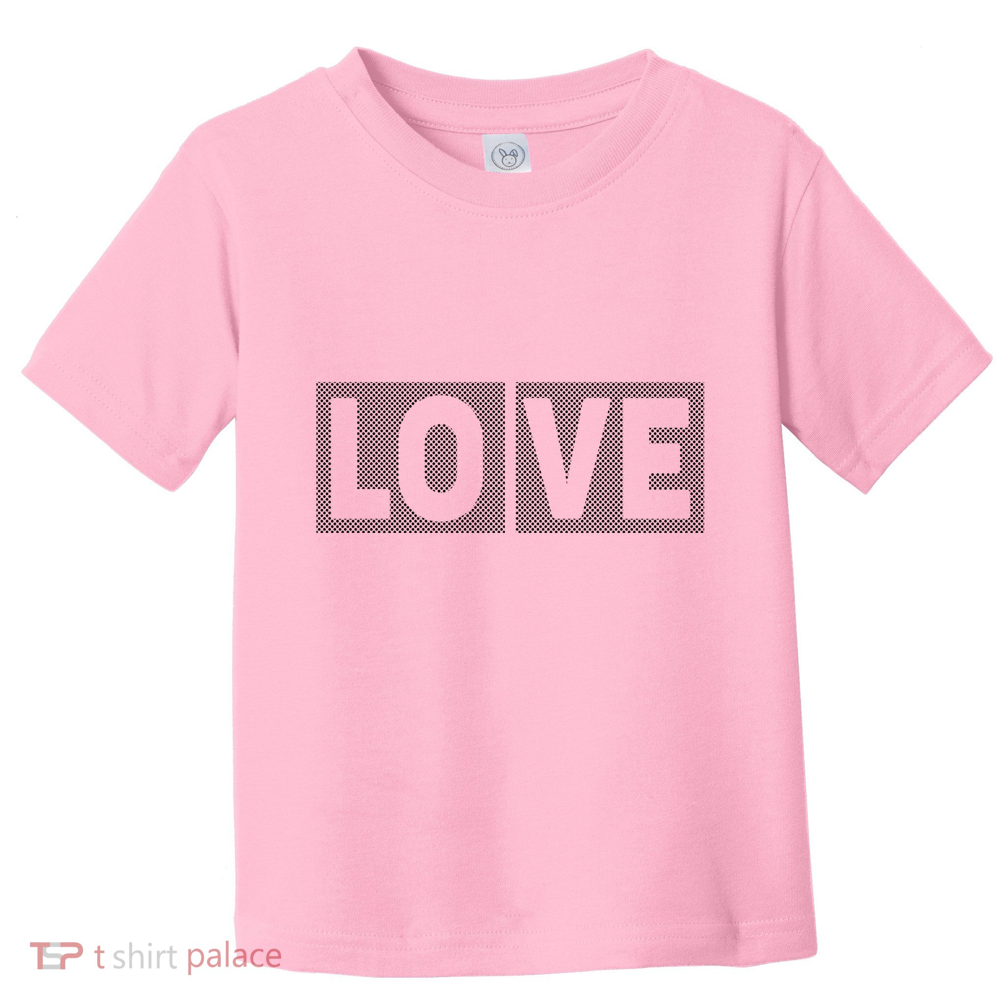 Love Dot Pattern Toddler T-Shirt