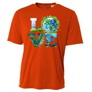 LOVE Earth Day Celebration Cooling Performance Crew T-Shirt