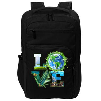 LOVE Earth Day Celebration Impact Tech Backpack