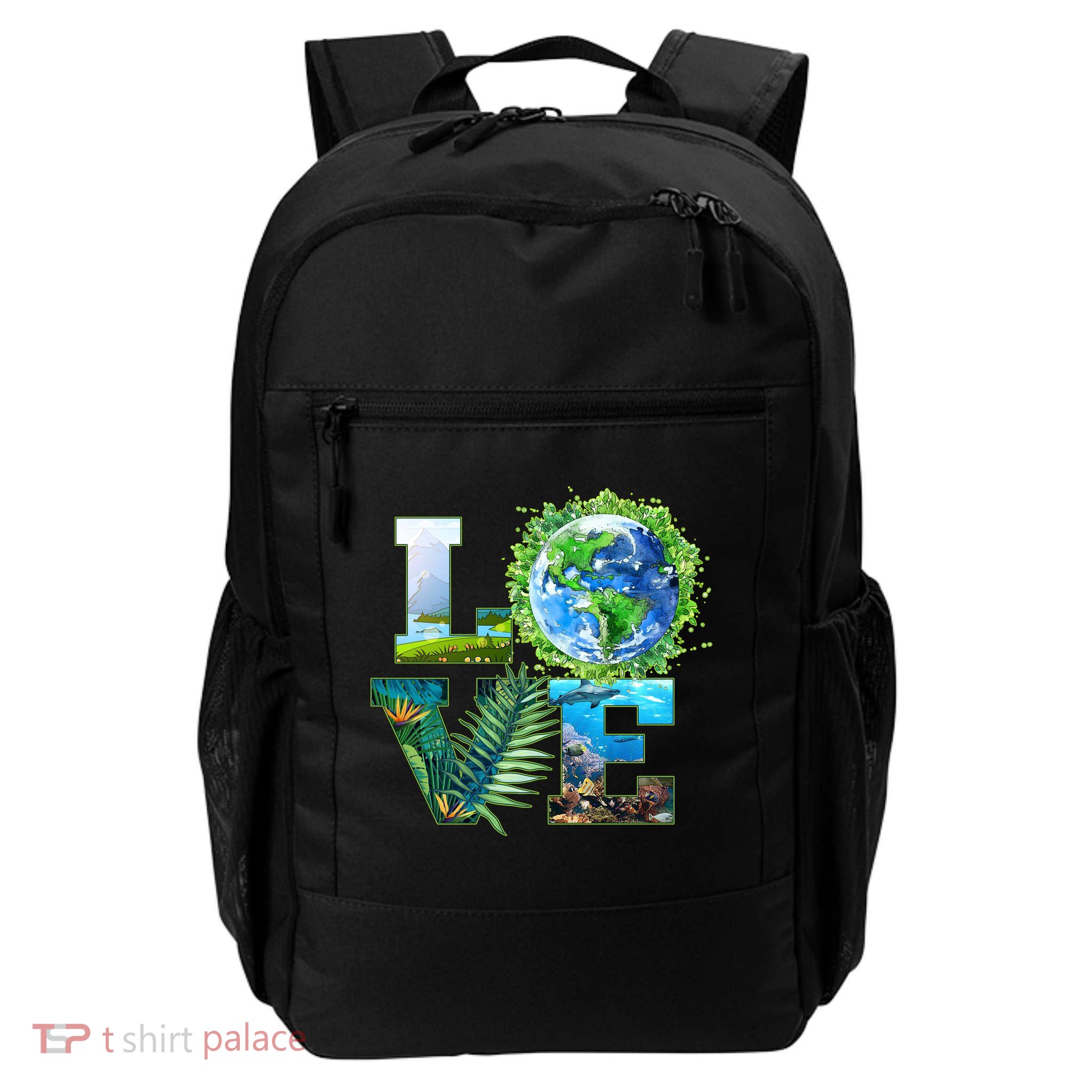 LOVE Earth Day Celebration Daily Commute Backpack