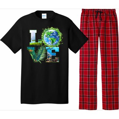 LOVE Earth Day Celebration Pajama Set