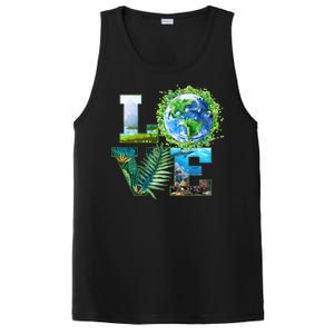 LOVE Earth Day Celebration PosiCharge Competitor Tank